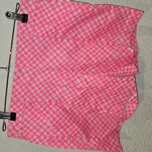 Lilly Pulitzer Pink Checkered Shorts 00